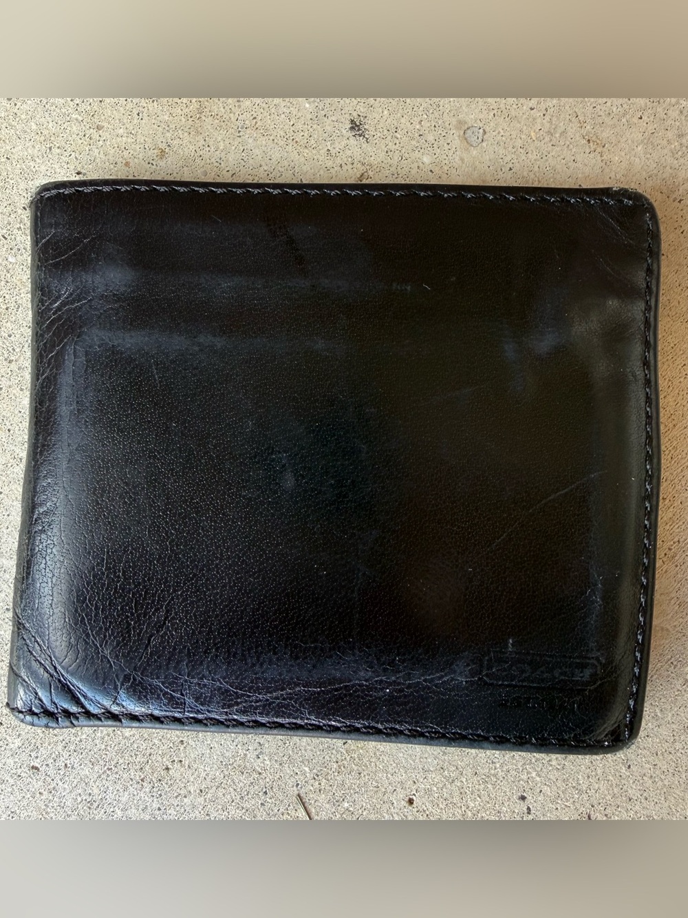 Coach Men’s Leather Wallet Bifold